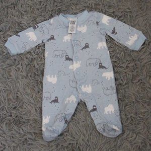 Polar Bear Footie